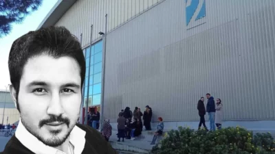 Kültürpark’taki 2 No’lu Hol’ün çatısında yürütülen onarım çalışması sırasında düşerek