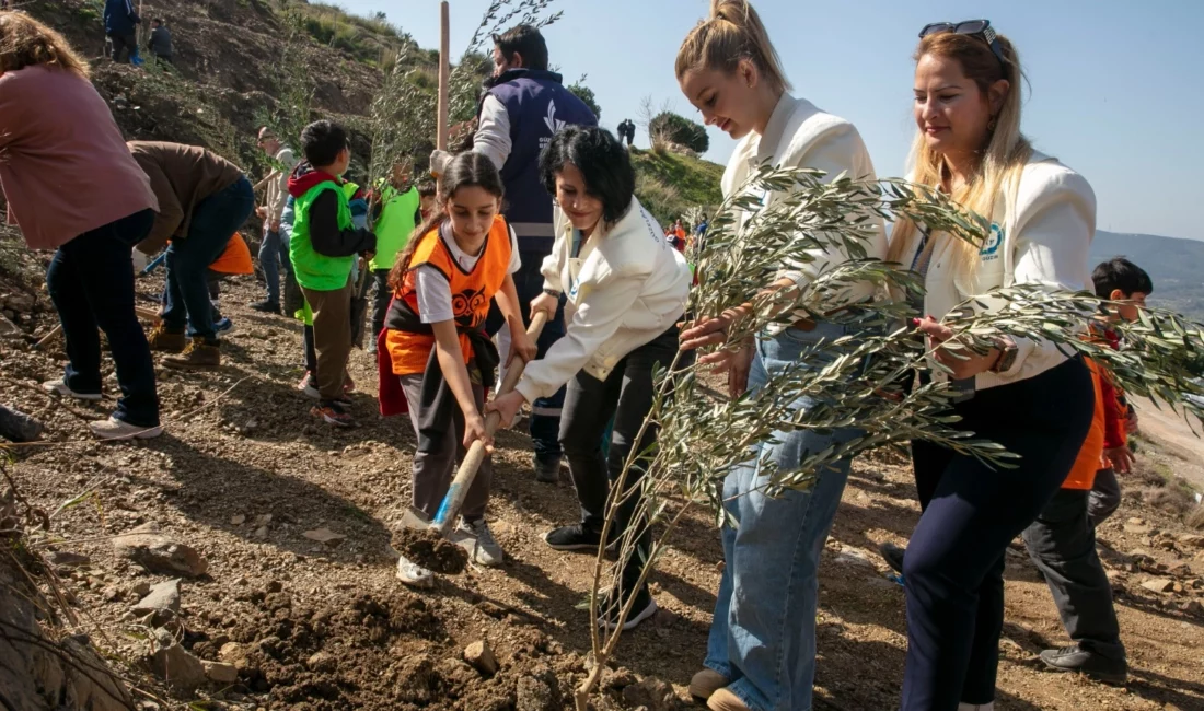 İzmir Güzelbahçe Belediyesi, doğaya nefes olacak anlamlı bir etkinliğe daha imza