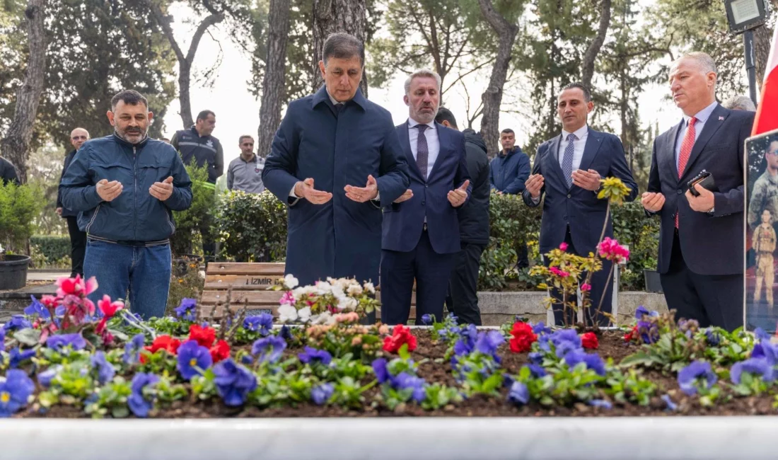 İzmir Büyükşehir Belediye Başkanı Dr. Cemil Tugay, 18 Mart Şehitleri