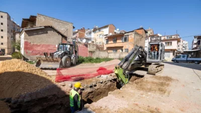 İzmir Büyükşehir Belediyesi İZSU Genel Müdürlüğü, Ödemiş’te yağmur suyu yönetiminden