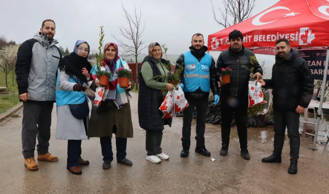 İzmit Belediyesi, her bayram olduğu gibi bu Ramazan Bayramı arifesinde