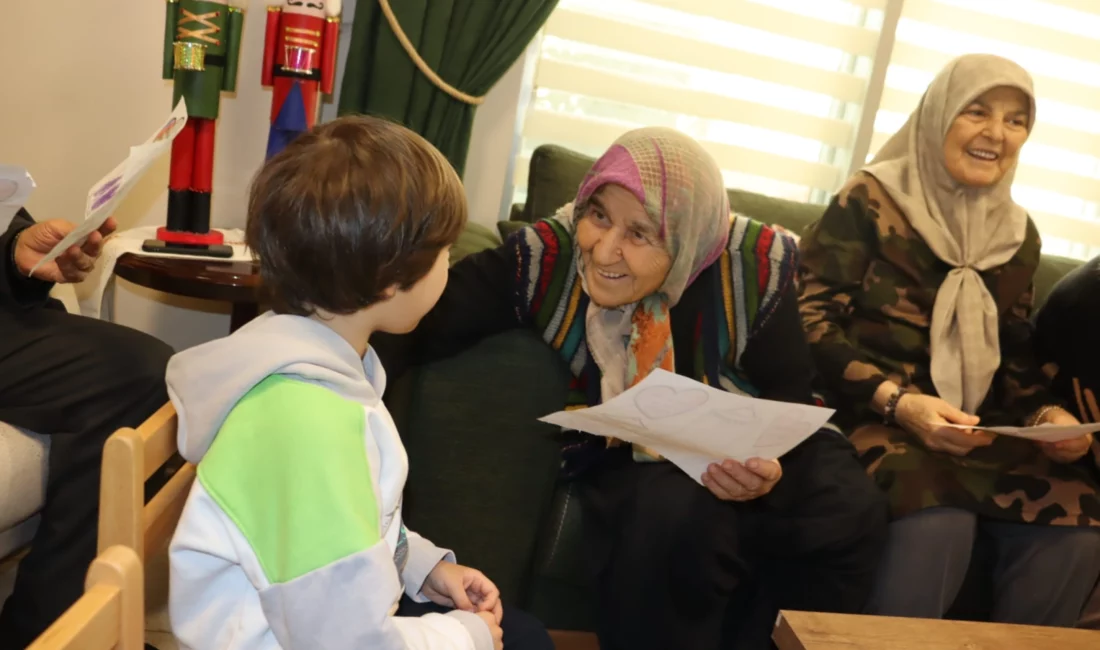 Tüysüzler Çınar Çocuk Evi öğrencileri, Yaşlılar Haftası kapsamında Kuruçeşme Yaşam