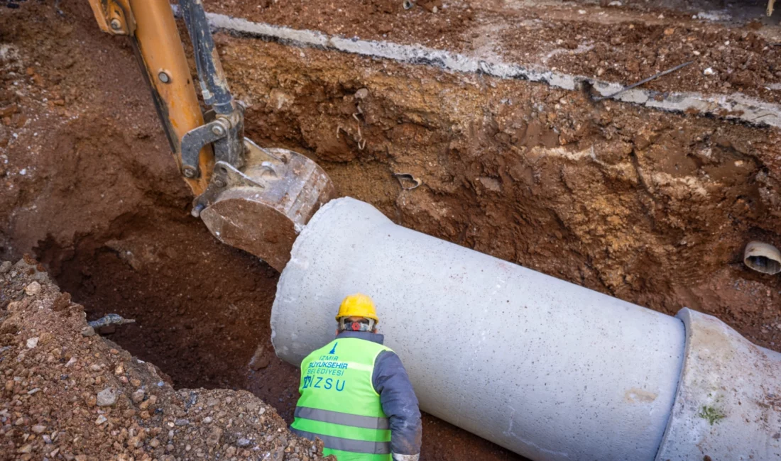 İzmir Büyükşehir Belediyesi İZSU Genel Müdürlüğü’nün Buca’da hayata geçirdiği yaklaşık