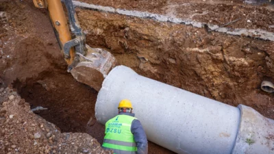 İzmir Büyükşehir Belediyesi İZSU Genel Müdürlüğü’nün Buca’da hayata geçirdiği yaklaşık