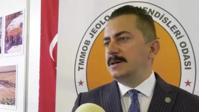 Jeoloji Mühendisleri Odası Güney Marmara Şube Başkanı Mehmet Yıldız, bu