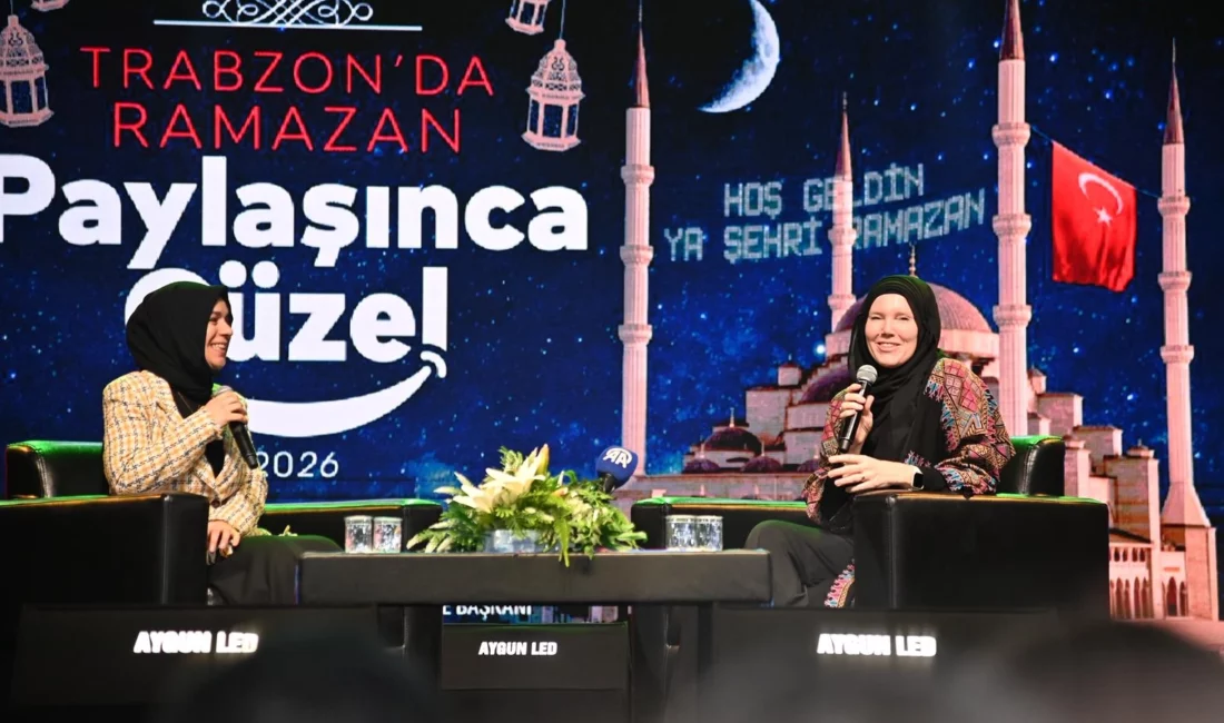 Trabzon Büyükşehir Belediyesi tarafından düzenlenen Ramazan Sohbetleri’nin konuğu olan Kanadalı