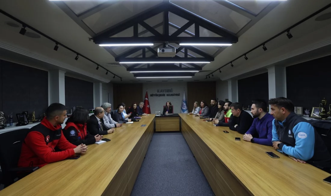 Kayseri Büyükşehir Belediyesi, engelli bireylerin afet ve acil durumlarda güvenliğini