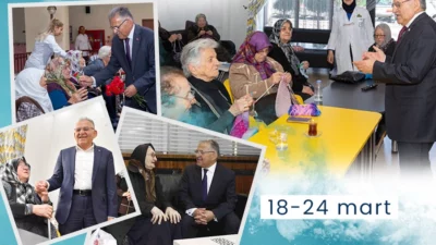 Kayseri Büyükşehir Belediye Başkanı Dr. Memduh Büyükkılıç, Yaşlılara Saygı Haftası