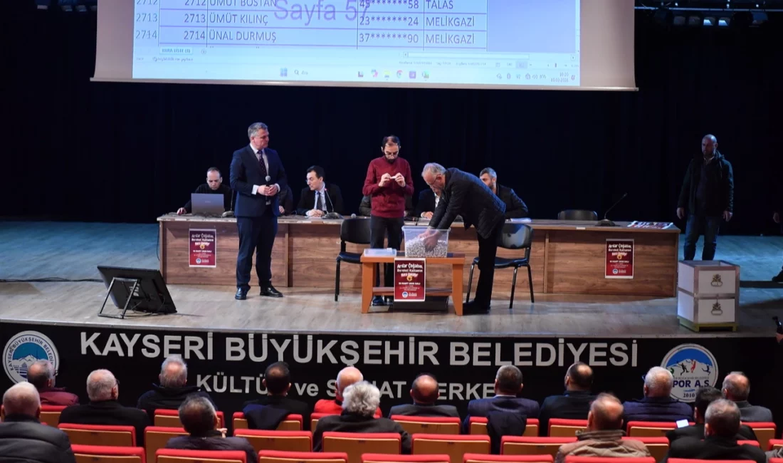 Kayseri Büyükşehir Belediyesi’nin 10 milyon TL'lik yatırımla hayata geçirdiği “Arılar