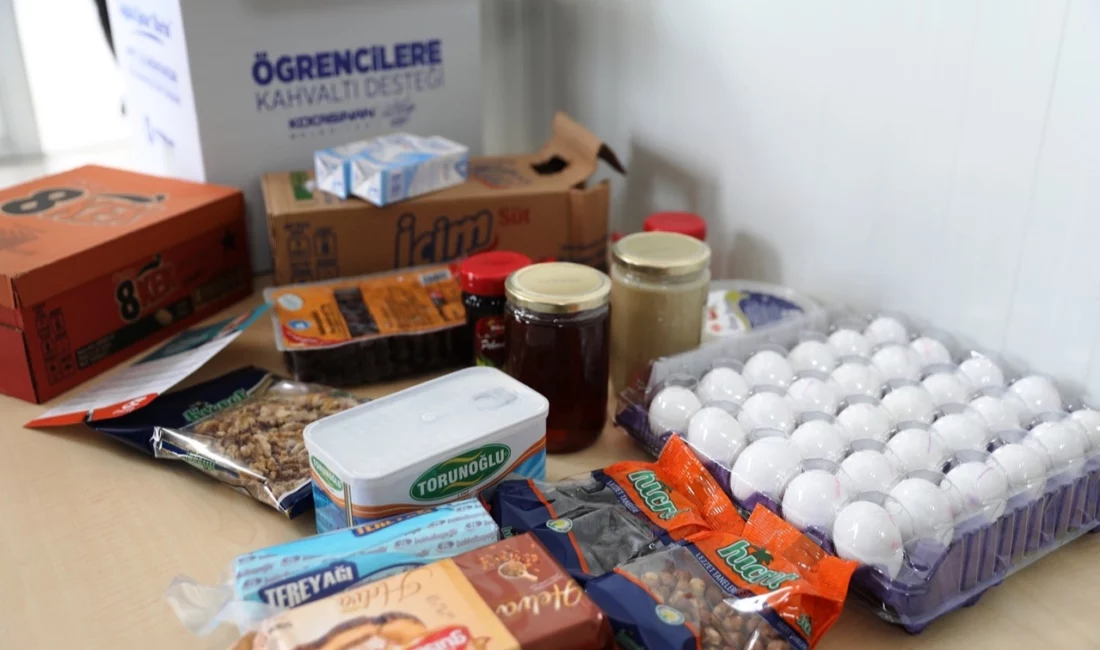 Kayseri Kocasinan Belediyesi tarafından öğrencilerin sağlıklı beslenmesi, güne zinde başlaması