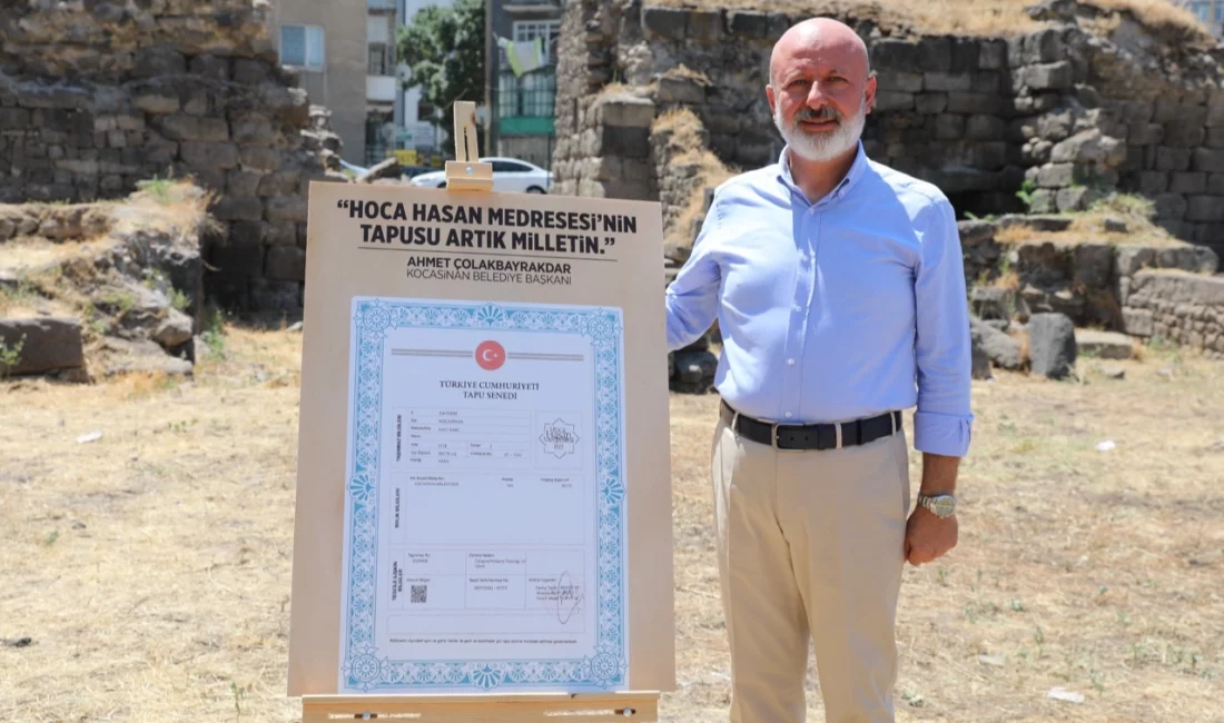 Kayseri Kocasinan Belediye Başkanı Ahmet Çolakbayrakdar’ın girişimleriyle özel mülkiyet statüsünden