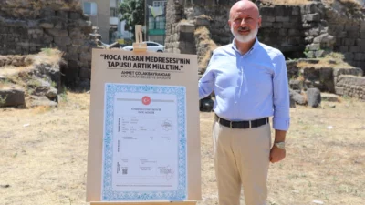 Kayseri Kocasinan Belediye Başkanı Ahmet Çolakbayrakdar’ın girişimleriyle özel mülkiyet statüsünden