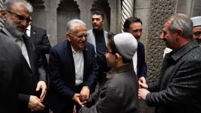 Kayseri Büyükşehir Belediye Başkanı Dr. Memduh Büyükkılıç, Kayseri Valisi Gökmen