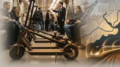 Katlanmamış ve büyük e-skuterların Marmaray’da taşınmasına yönelik şikâyet üzerine Kamu