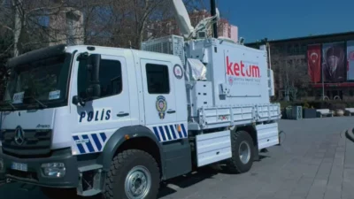 ASELSAN tarafından geliştirilen tamamen yerli ve milli KETUM sistemi, Kırklareli