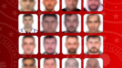 İçişleri Bakanlığı, Interpol ve Europol iş birliğiyle yürütülen operasyonda, kırmızı