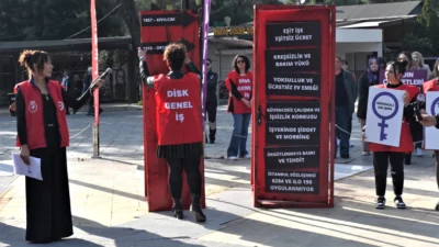 İzmir'de Bornova Belediyesi ile DİSK Genel-İş Sendikası İzmir 7 No’lu