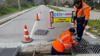 Kocaeli Büyükşehir Belediyesi, altyapının sorunsuz çalışması ve yağış nedeniyle yaşanabilecek