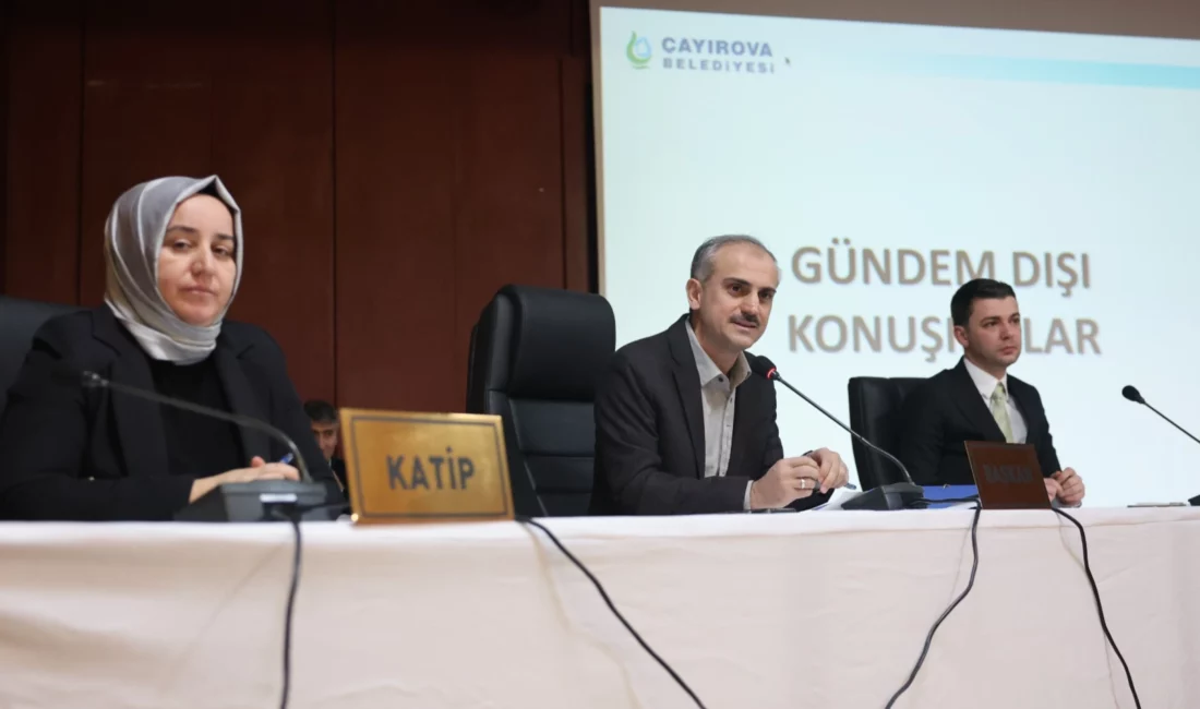 Kocaeli Çayırova Belediyesi Mart Ayı Olağan Meclis Toplantısı, bugün Çayırova