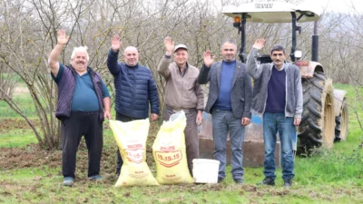 Kocaeli Büyükşehir Belediye Başkanı Tahir Büyükakın’ın öncülüğünde yürütülen tarımsal destek