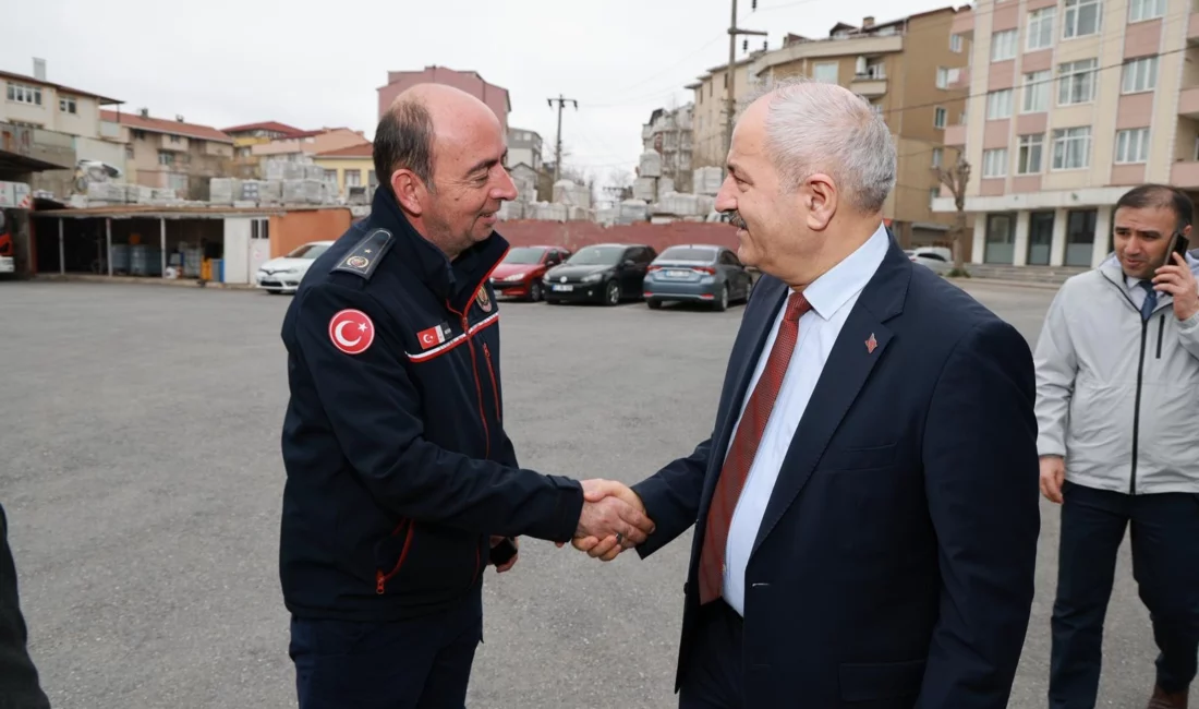 Kocaeli Gebze Belediye Başkanı Zinnur Büyükgöz ve Gebze Kaymakamı Mehmet