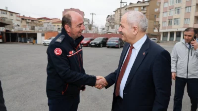 Kocaeli Gebze Belediye Başkanı Zinnur Büyükgöz ve Gebze Kaymakamı Mehmet