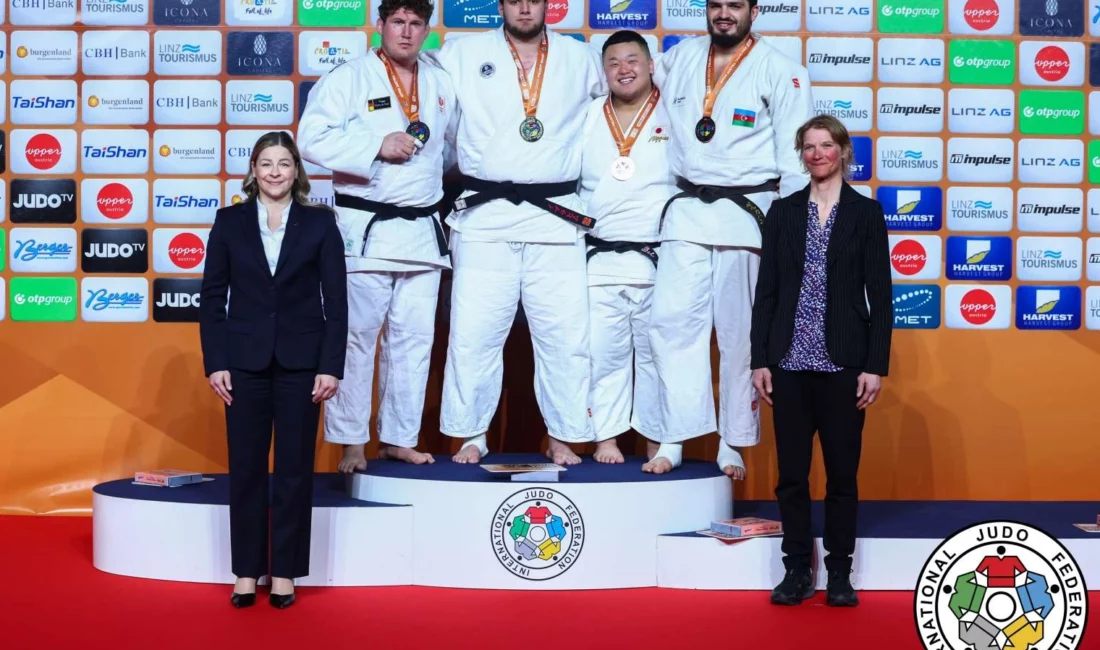 Kocaeli Büyükşehir Belediye Kağıtspor’un milli judocusu İbrahim Tataroğlu, Avusturya’nın Linz