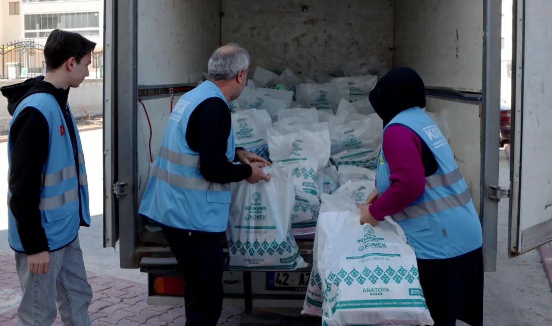 Konya Büyükşehir Belediyesi Meslek Edindirme Kursları, Ramazan ayında toplumsal dayanışmayı