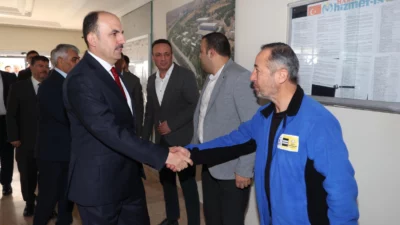 Konya Büyükşehir Belediye Başkanı Uğur İbrahim Altay, Akyokuş mevkiinde bulunan