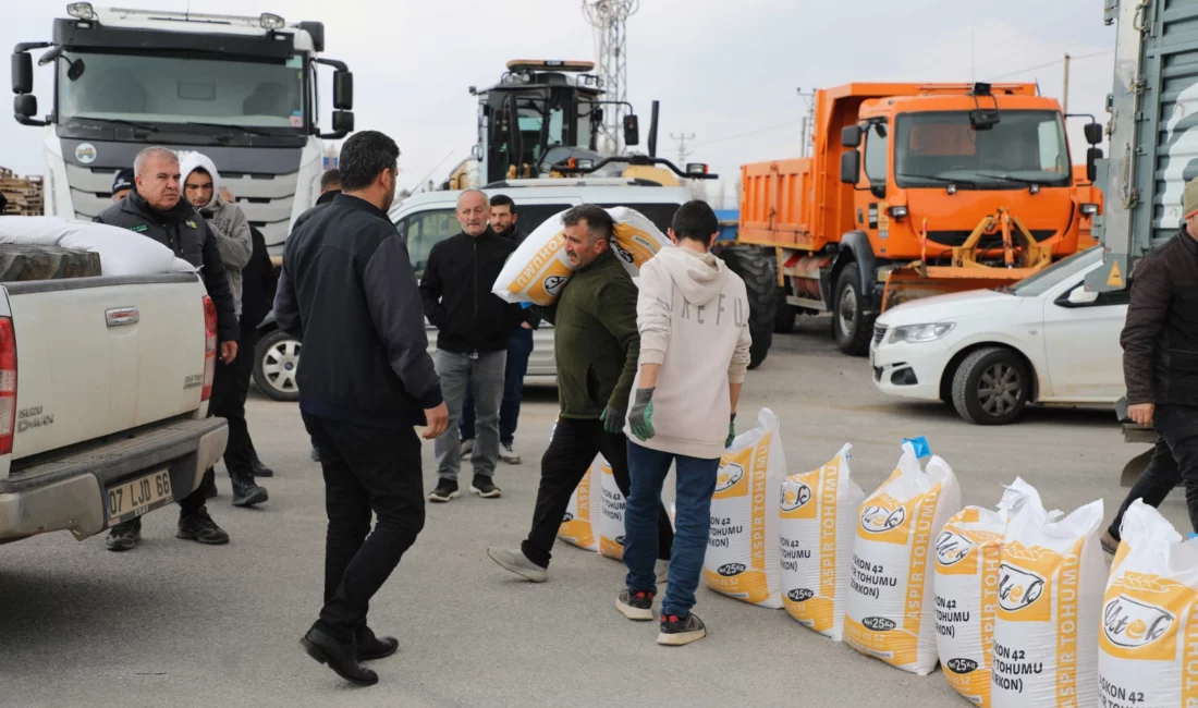 Konya Büyükşehir Belediyesi, kuraklığa karşı dayanıklı alternatif ürünleri yaygınlaştırmak amacıyla