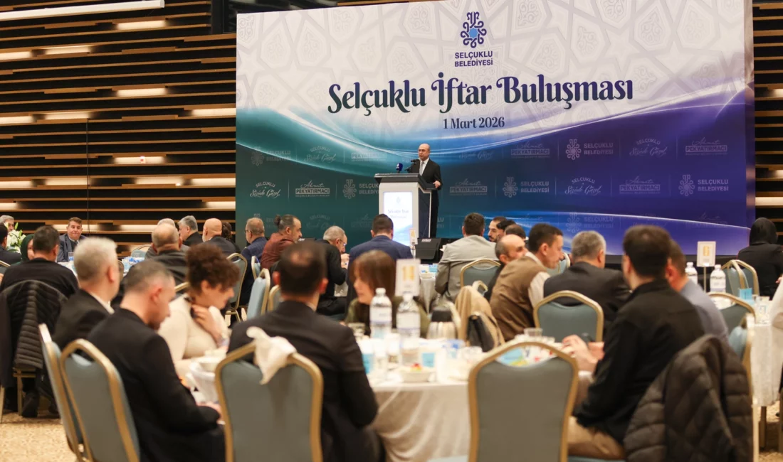 Selçuklu Belediyesi’nin düzenlediği “Selçuklu İftar Buluşması”nda ilçe protokolü, kurum amirleri