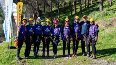 8 Mart Dünya Kadınlar Günü’nde kadın sporcular Gelin Uçtu Kanyonu’nu