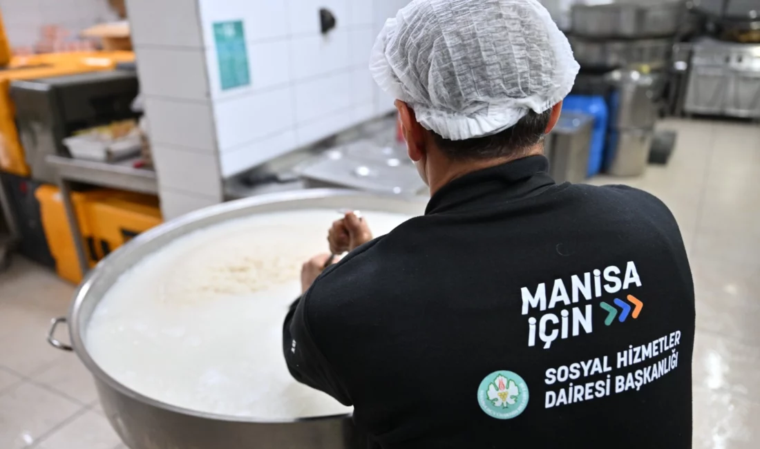 Sosyal belediyecilik anlayışıyla çalışmalarını sürdüren Manisa Büyükşehir Belediyesi, evinde yemek