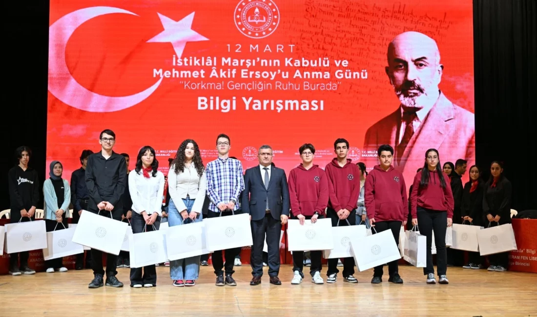 Milli Eğitim Bakanlığı’nın düzenlediği bilgi yarışmasında Ege Bölgesi’ni temsil eden