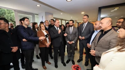 İBB Başkanvekili Nuri Aslan, Çekmeköy-Sancaktepe-Sultanbeyli Metro Hattı Veysel Karani İstasyonu