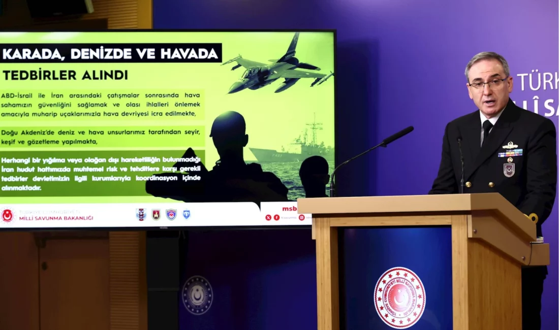 Milli Savunma Bakanlığı'nın haftalık basın bilgilendirmes toplantısında, İran kaynaklı balistik