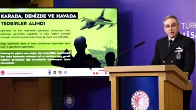 Milli Savunma Bakanlığı'nın haftalık basın bilgilendirmes toplantısında, İran kaynaklı balistik