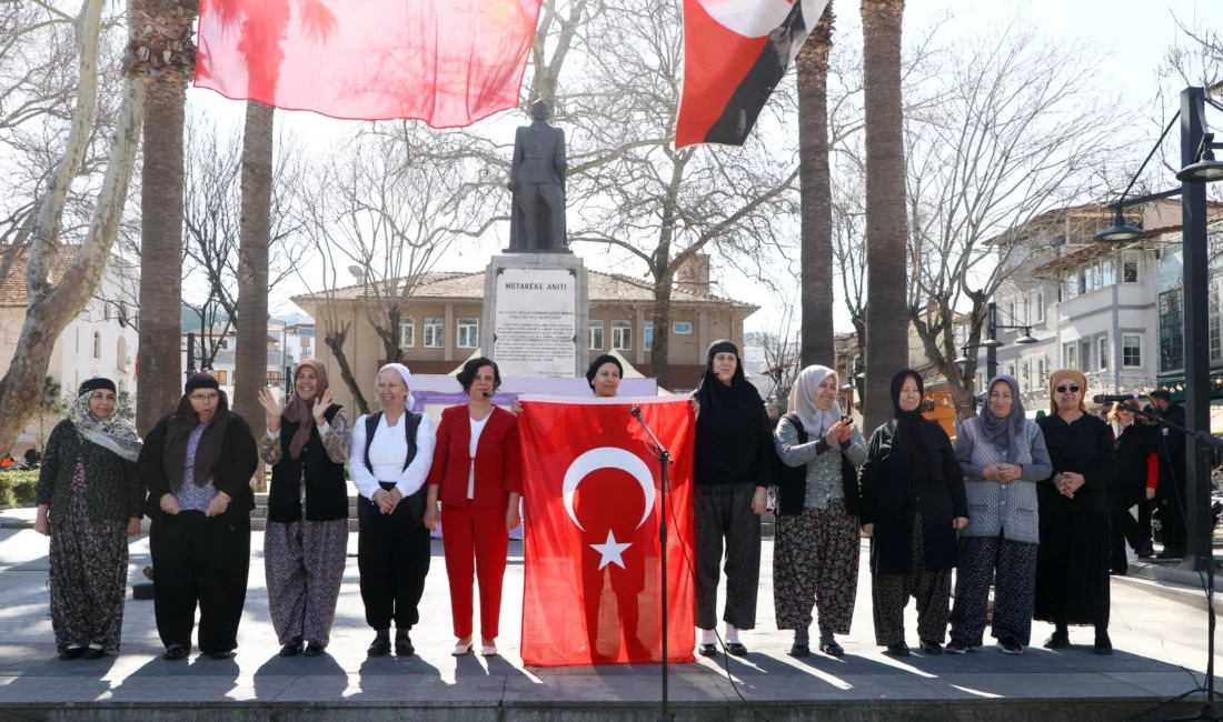 Mudanya Belediyesi’nin 8 Mart Dünya Emekçi Kadınlar Günü kapsamında düzenlediği