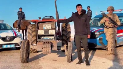 Jandarma Genel Komutanlığı, 2005 yılında Muğla’dan çalınan traktörün Van’da yapılan