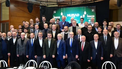 MÜSİAD Bursa Şubesi, geniş katılımlı aile iftarı düzenledi. Başkan Alparslan