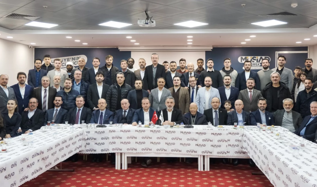 MÜSİAD Bursa Şubesi geleneksel bayramlaşma programında bir araya geldi. Alparslan