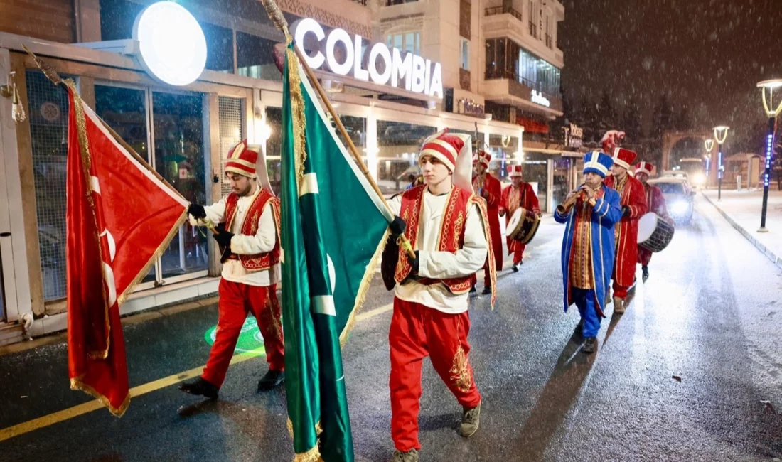 Nevşehir Belediyesi’nin ramazan geleneklerini yaşatmak amacıyla yürüttüğü Mehteran Takımı ile
