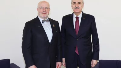 TBMM Başkanı Numan Kurtulmuş, "Üç Deniz Girişimi Parlamenter Zirvesi”ne katılmak