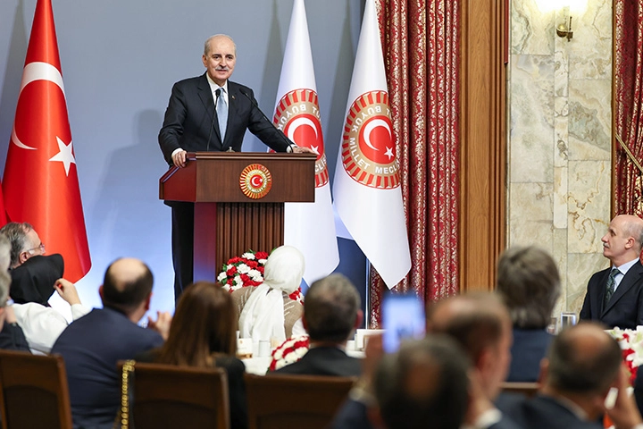 TBMM Başkanı Numan Kurtulmuş, rektörlerle düzenlenen programda Terörsüz Türkiye sürecine