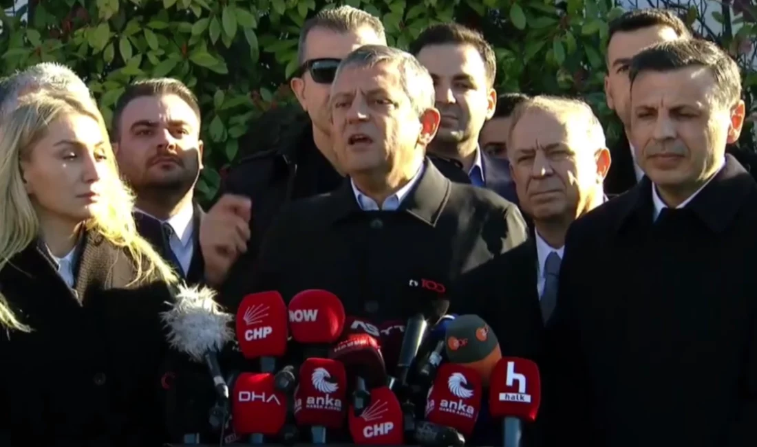 CHP Genel Başkanı Özgür Özel, Silivri’de İstanbul Büyükşehir Belediyesi'ne yönelik