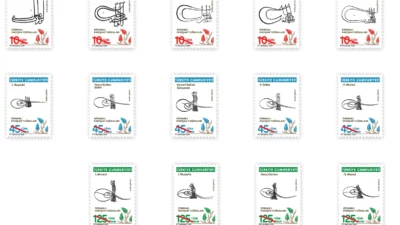 PTT AŞ tarafından “Osmanlı Padişah Tuğraları” konulu resmi posta pulları