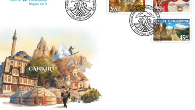 PTT AŞ, “Çankırı” konulu sürekli posta pulları ve ilkgün zarfı