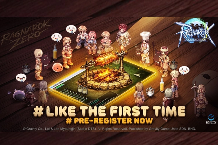 GRAVITY GAME UNITE SDN. BHD. Ragnarok Zero: Global için ön