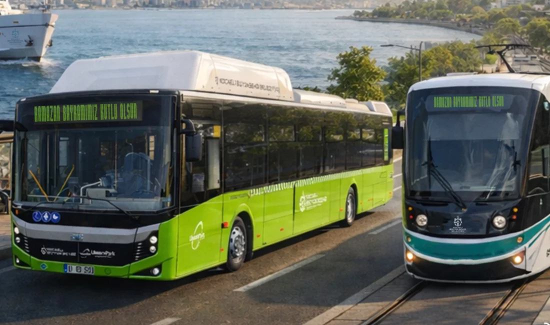 Kocaeli Büyükşehir Belediyesi, Ramazan Bayramı’nda vatandaşların ziyaretlerini rahat ve huzurlu