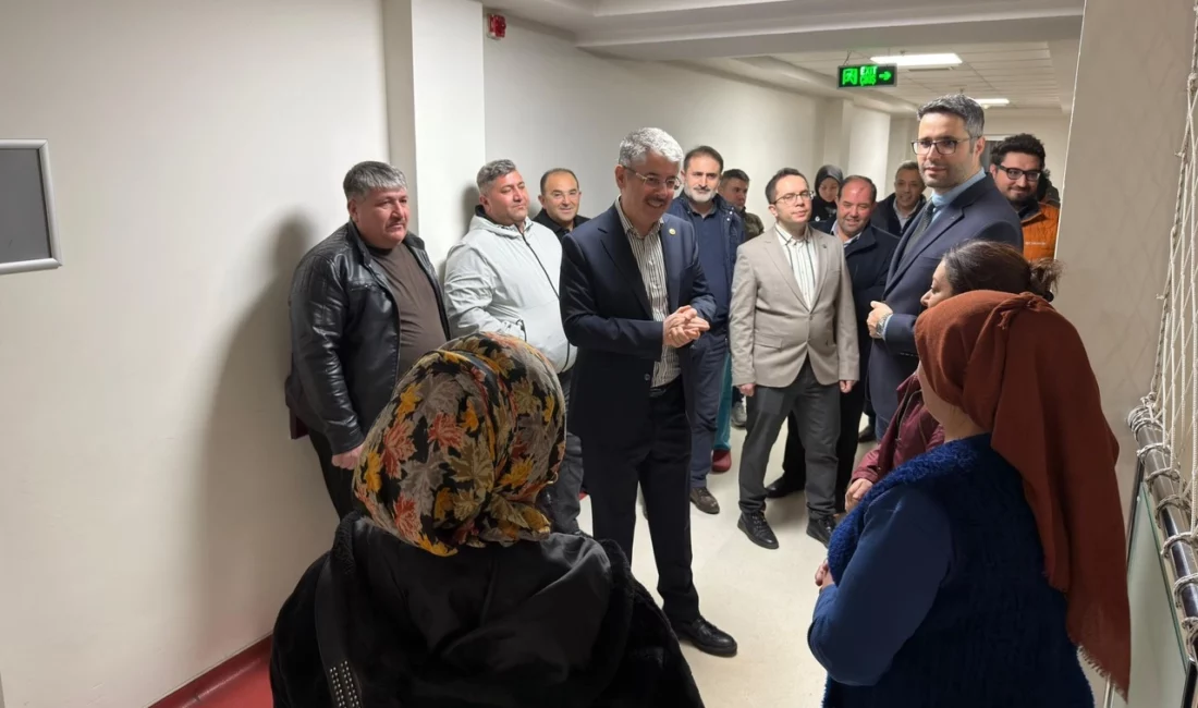 AK Parti Kayseri Milletvekili Şaban Çopuroğlu, Kayseri’de sağlık hizmetlerini yerinde
